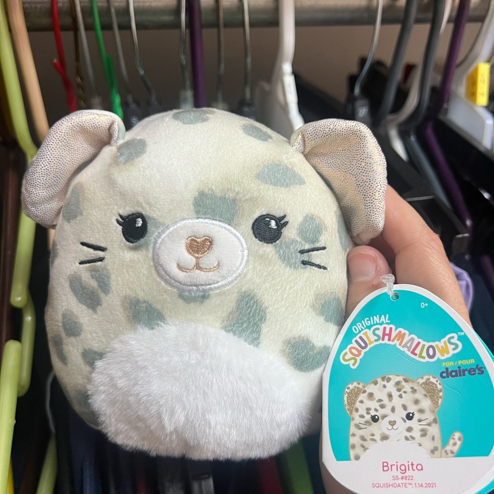 Claire’s Squishmallows Brigita Plush Toy